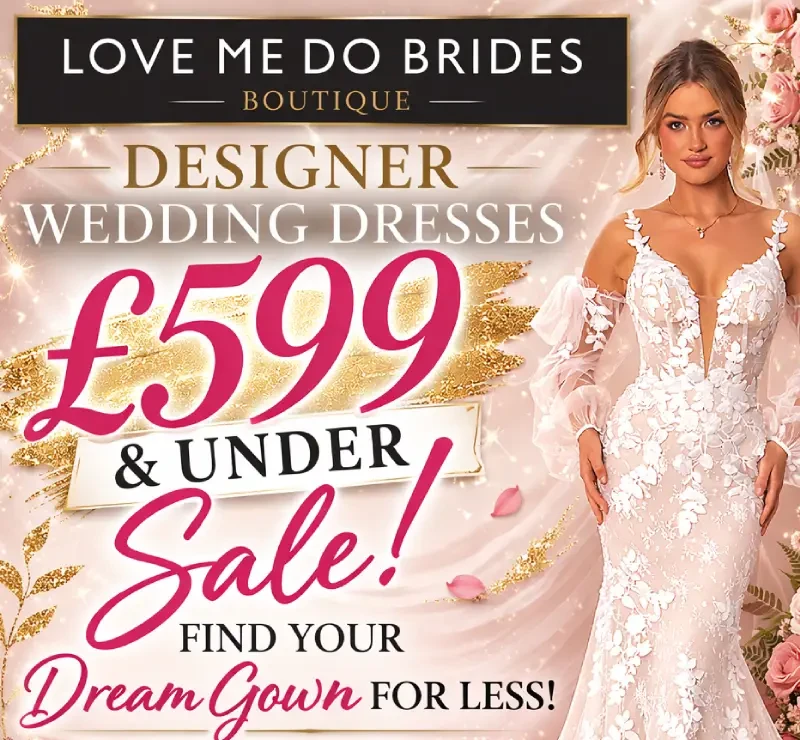 Designer Wedding Dress Sale