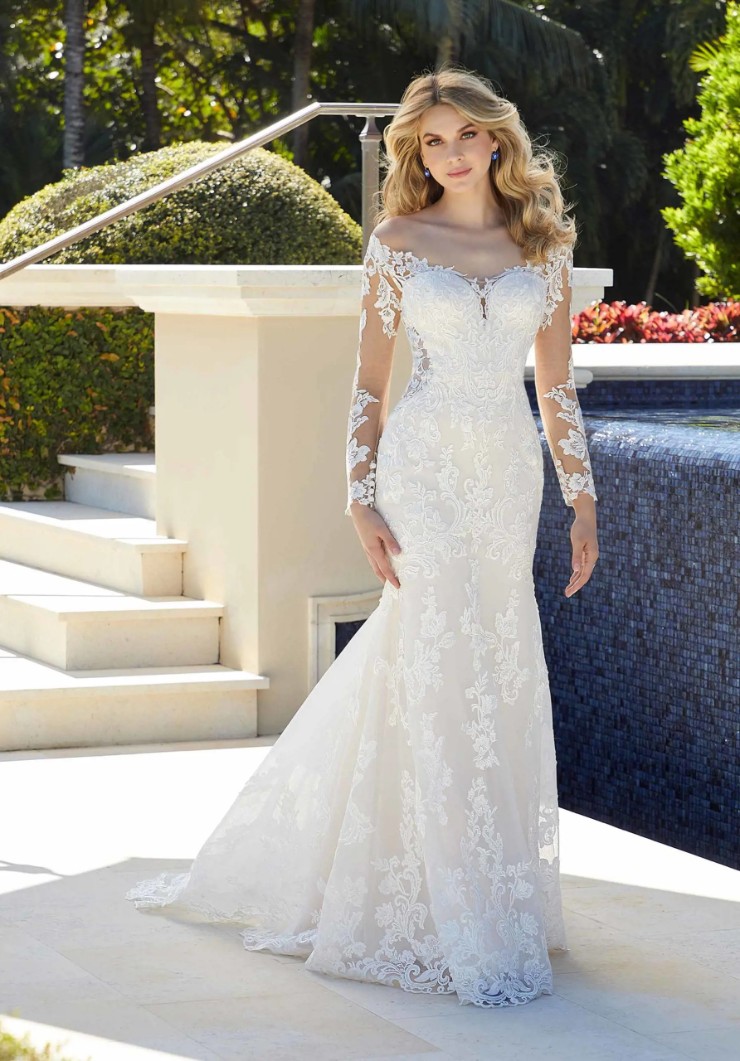 Vintage mori store lee wedding dress