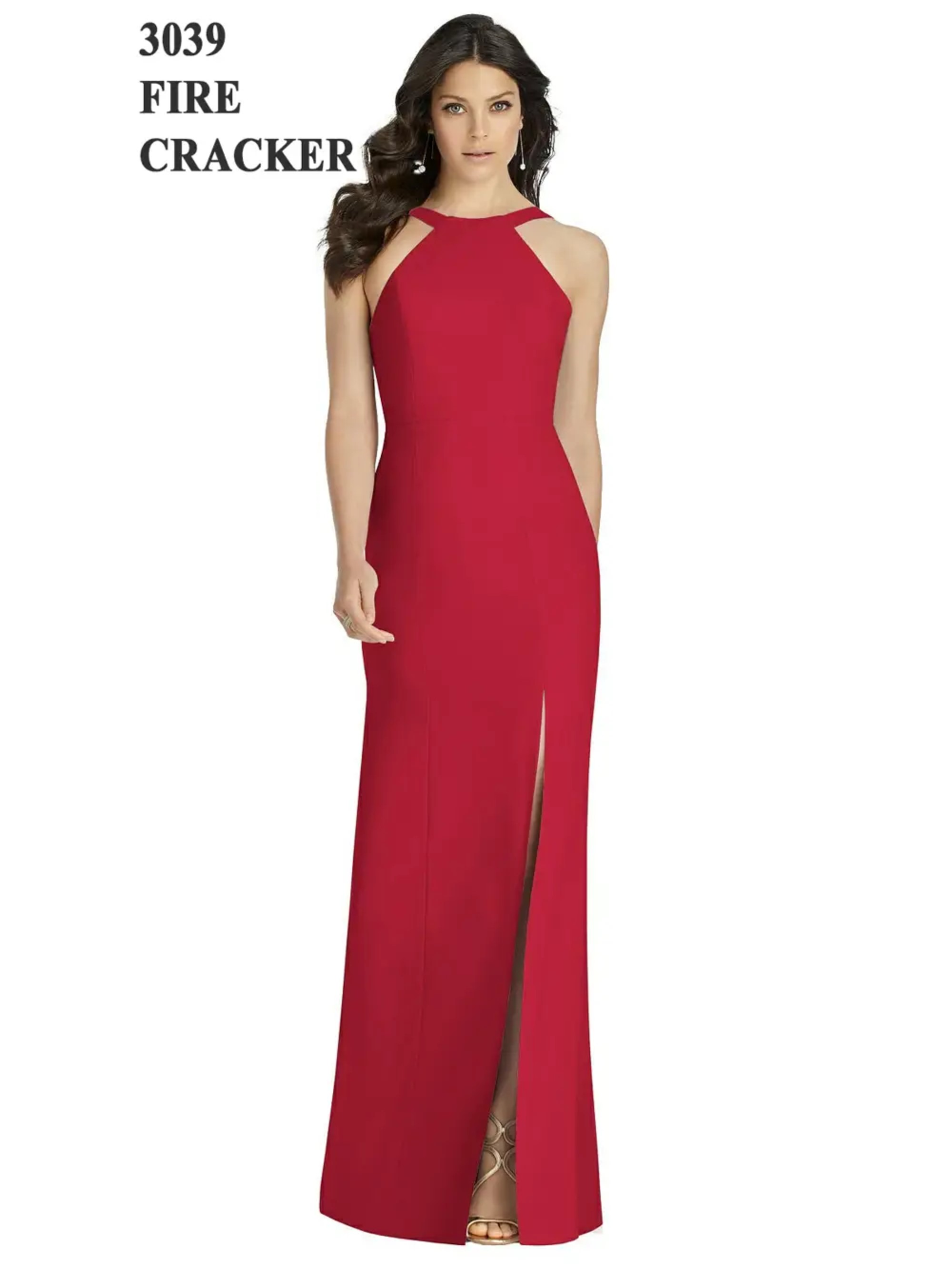 Dessy Love Me Do DESSY 3039 FIRECRACKER Love Me Do Brides