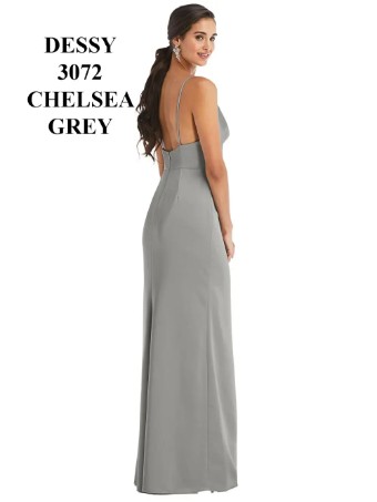 Dessy #DESSY 3072 CHELSEA GRAY #1 thumbnail