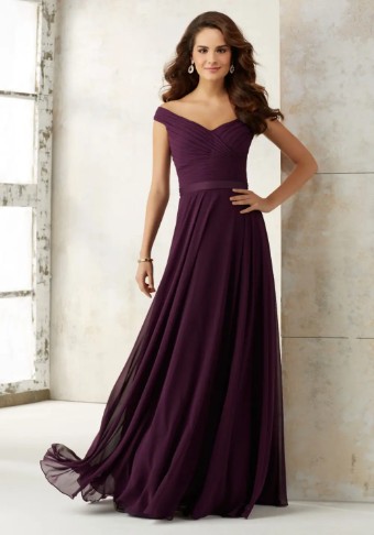 Morilee New York #MORILEE 21523 EGGPLANT #1 thumbnail