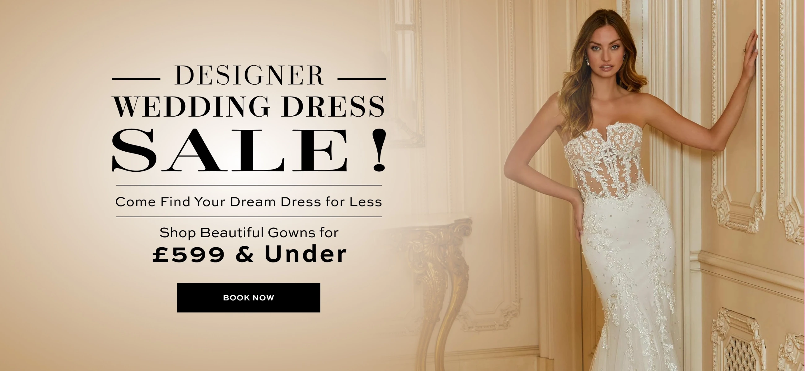 Designer Wedding Dress Sale